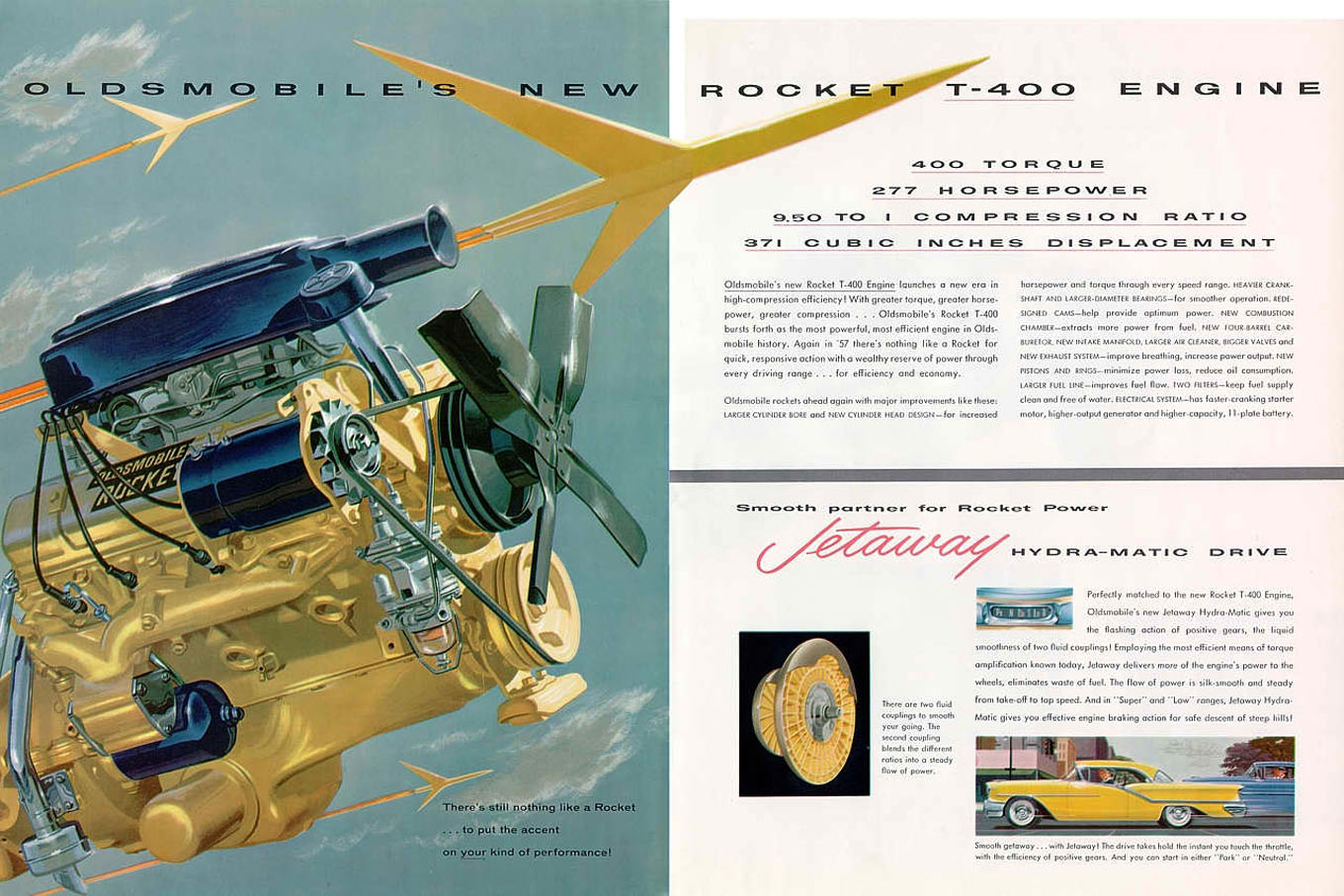 1957 Oldsmobile Motor Cars Brochure Page 8